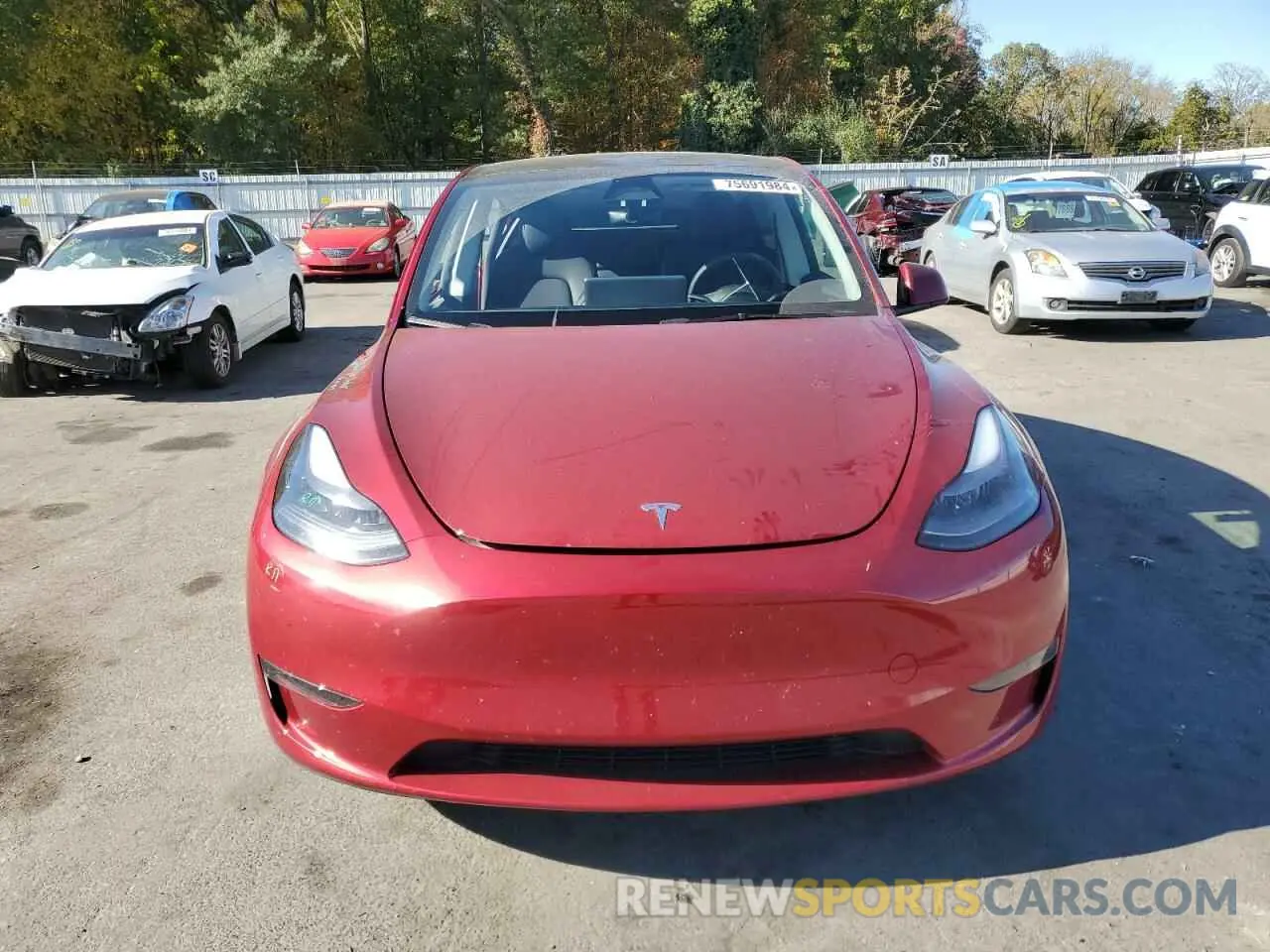 5 Photograph of a damaged car 7SAYGAEE8RF026436 TESLA MODEL Y 2024