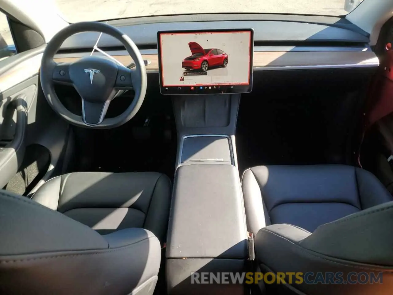 8 Photograph of a damaged car 7SAYGAEE8RF026436 TESLA MODEL Y 2024