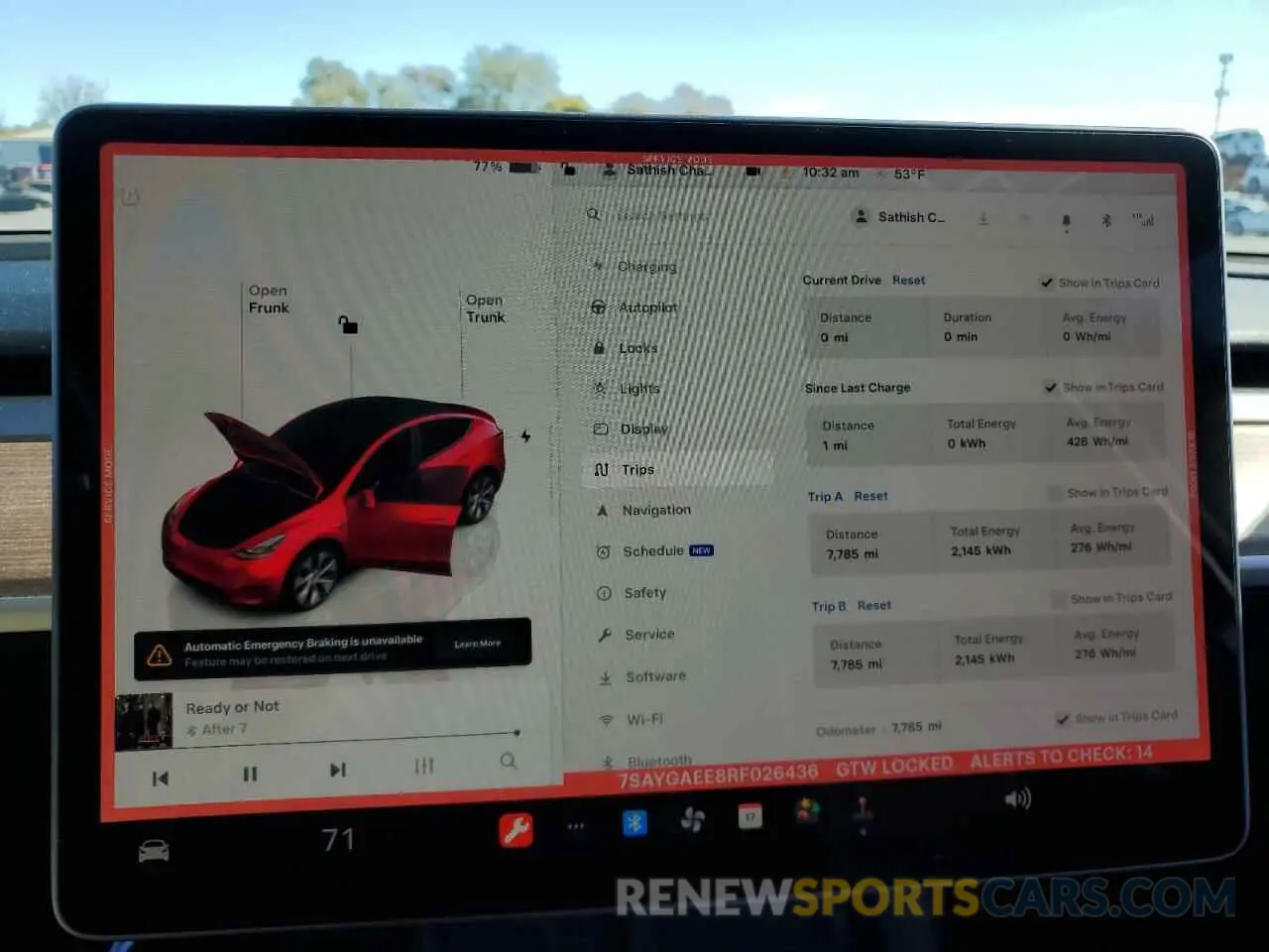 9 Photograph of a damaged car 7SAYGAEE8RF026436 TESLA MODEL Y 2024
