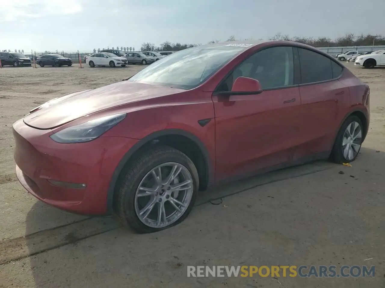 1 Фотография поврежденного автомобиля 7SAYGAEE8RF081789 TESLA MODEL Y 2024