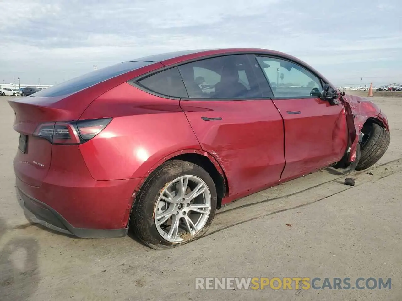 3 Фотография поврежденного автомобиля 7SAYGAEE8RF081789 TESLA MODEL Y 2024