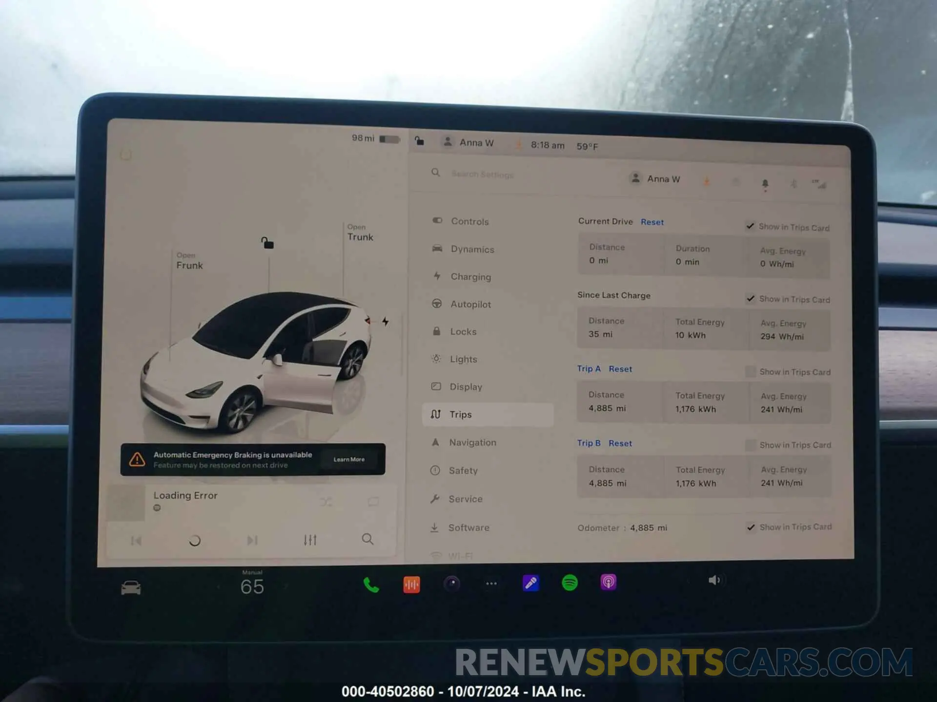 18 Photograph of a damaged car 7SAYGAEE8RF092274 TESLA MODEL Y 2024