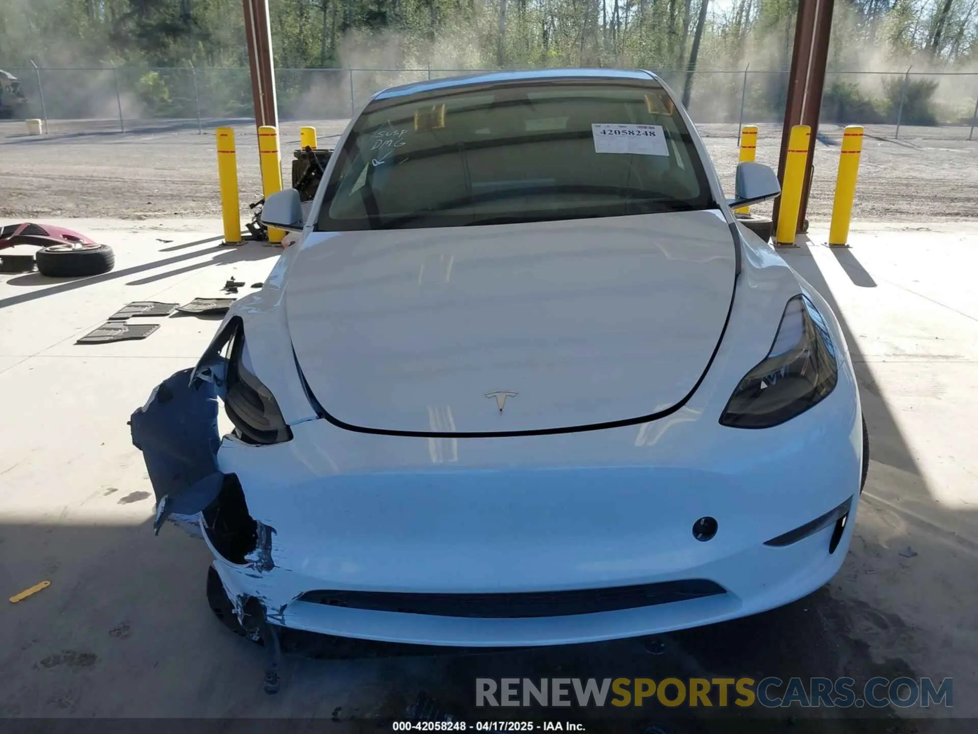 12 Photograph of a damaged car 7SAYGAEEXRF988561 TESLA MODEL Y 2024