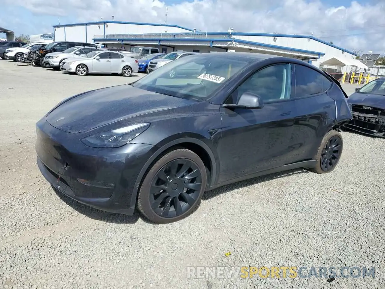 1 Photograph of a damaged car 7SAYGAEEXRF988799 TESLA MODEL Y 2024