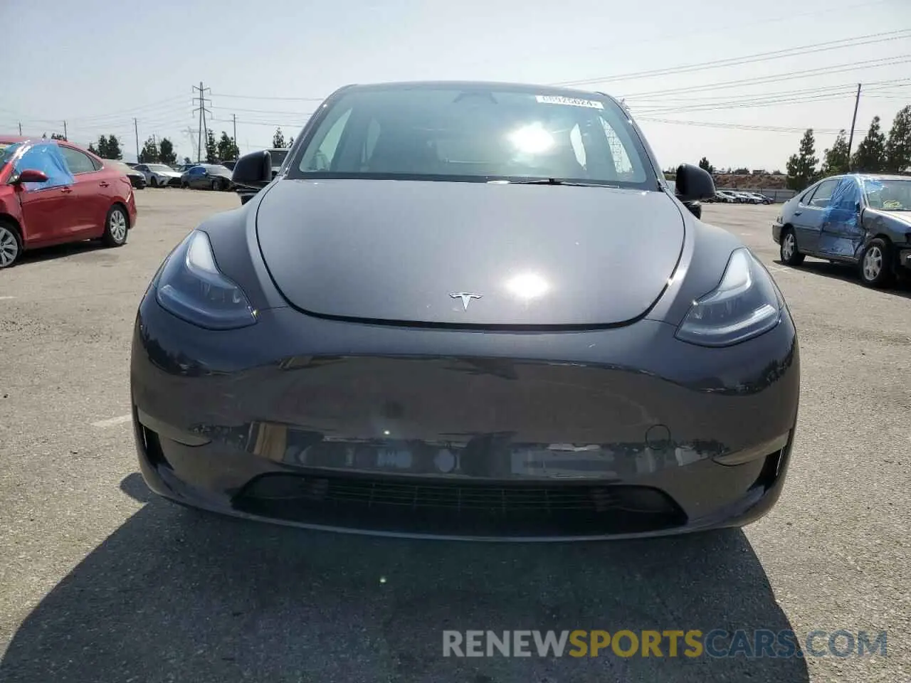 5 Фотография поврежденного автомобиля 7SAYGDED0RF119721 TESLA MODEL Y 2024
