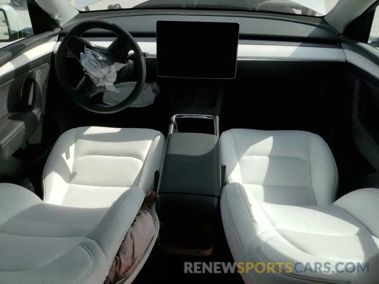 8 Фотография поврежденного автомобиля 7SAYGDED0RF158471 TESLA MODEL Y 2024
