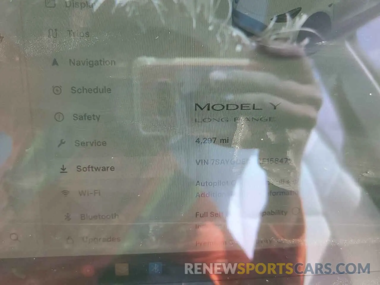 9 Фотография поврежденного автомобиля 7SAYGDED0RF158471 TESLA MODEL Y 2024