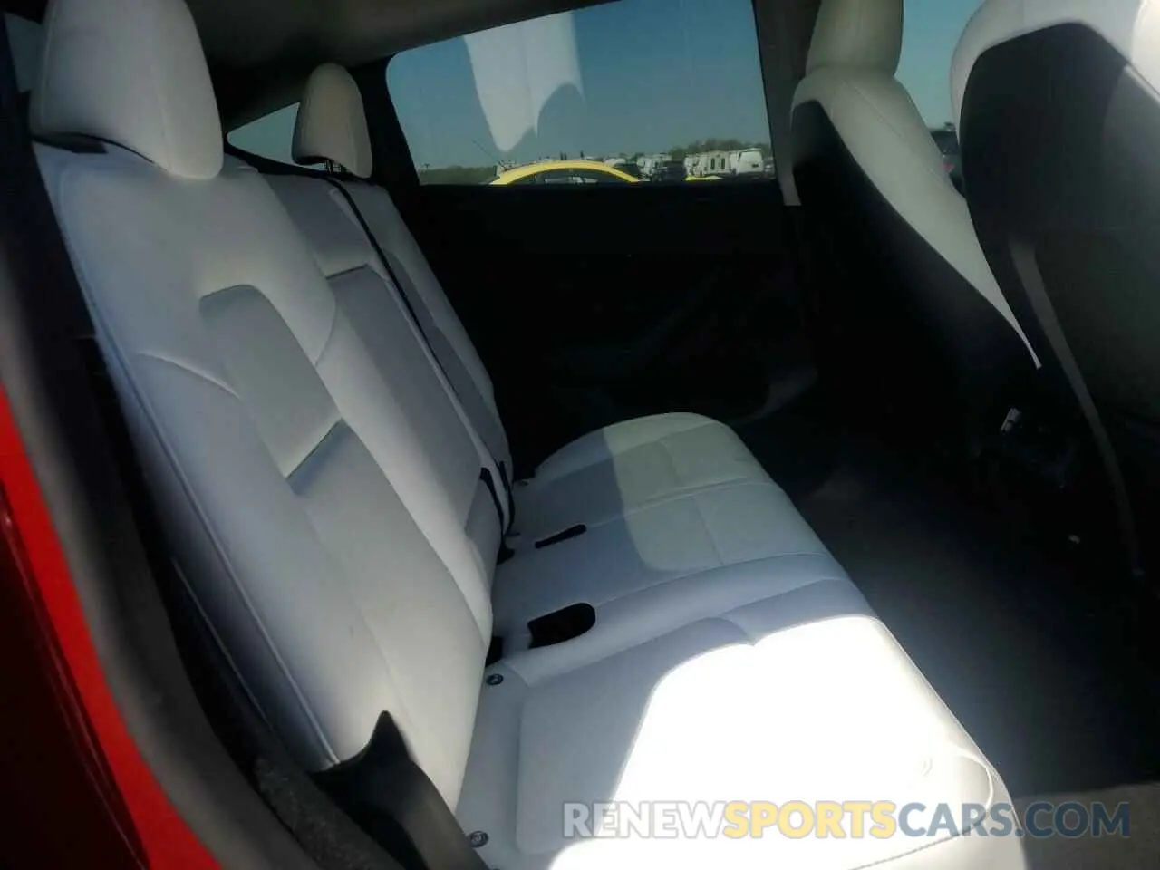 10 Фотография поврежденного автомобиля 7SAYGDED0RF191020 TESLA MODEL Y 2024