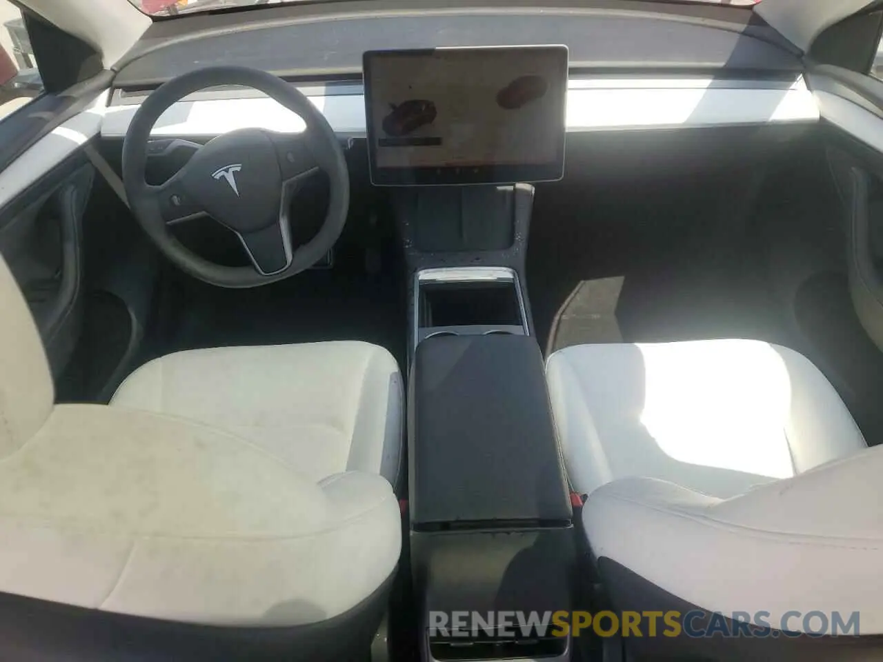 8 Фотография поврежденного автомобиля 7SAYGDED0RF191020 TESLA MODEL Y 2024