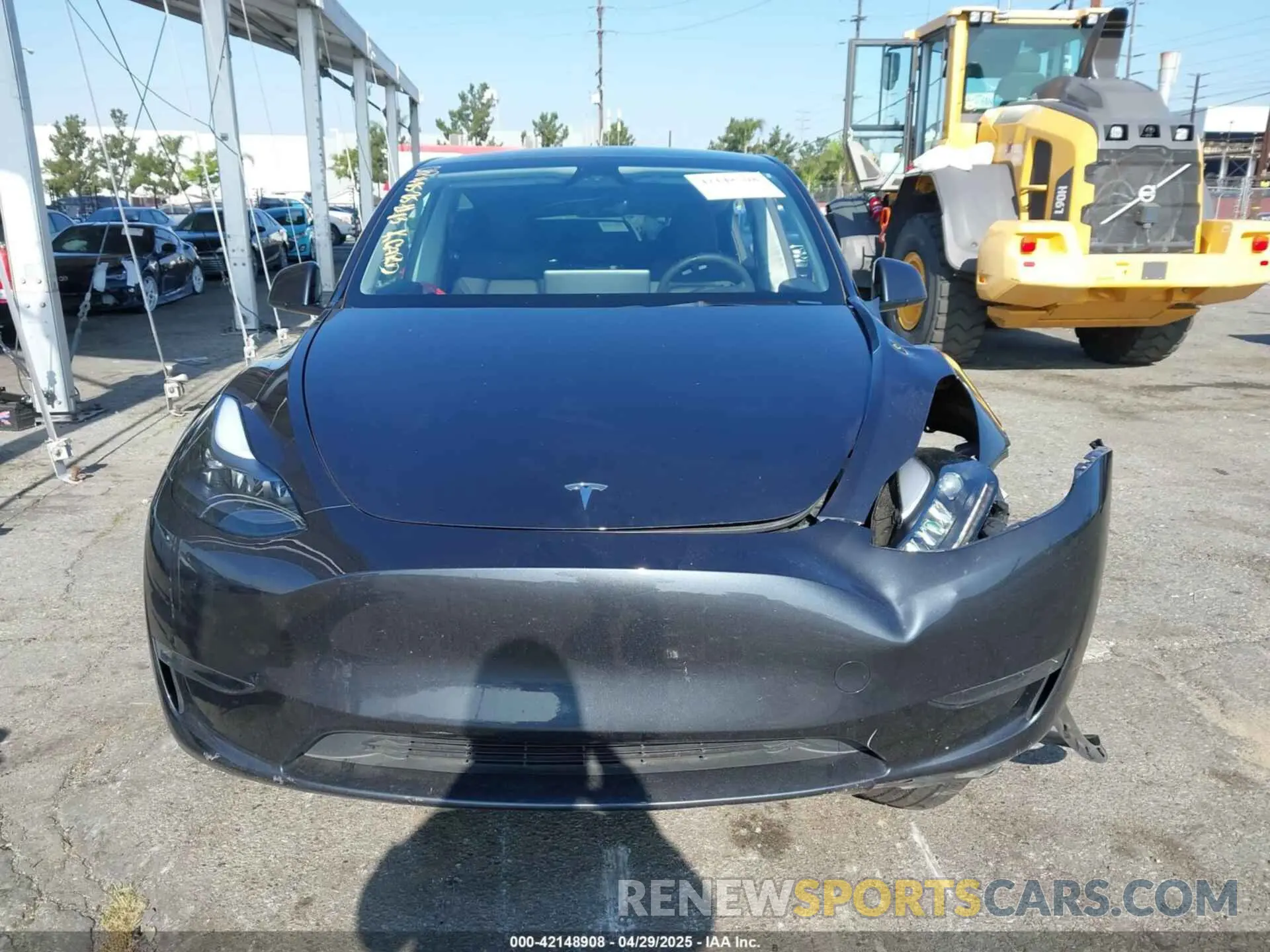 12 Фотография поврежденного автомобиля 7SAYGDED0RF197366 TESLA MODEL Y 2024