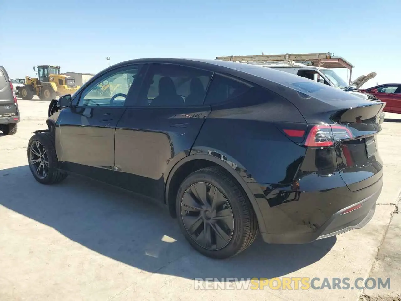 2 Photograph of a damaged car 7SAYGDED1RA305765 TESLA MODEL Y 2024