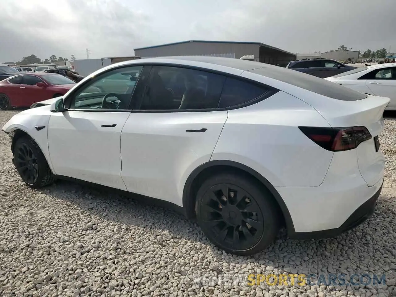2 Фотография поврежденного автомобиля 7SAYGDED1RA306169 TESLA MODEL Y 2024
