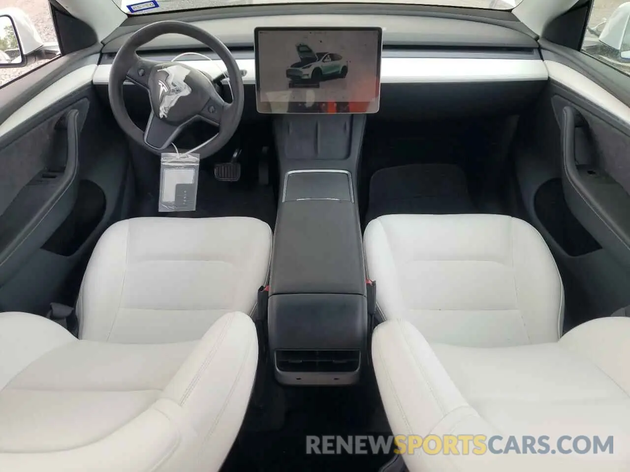 8 Фотография поврежденного автомобиля 7SAYGDED1RA306169 TESLA MODEL Y 2024