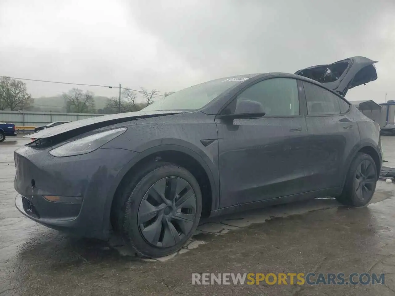1 Фотография поврежденного автомобиля 7SAYGDED1RA321691 TESLA MODEL Y 2024