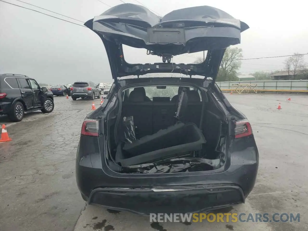 6 Фотография поврежденного автомобиля 7SAYGDED1RA321691 TESLA MODEL Y 2024