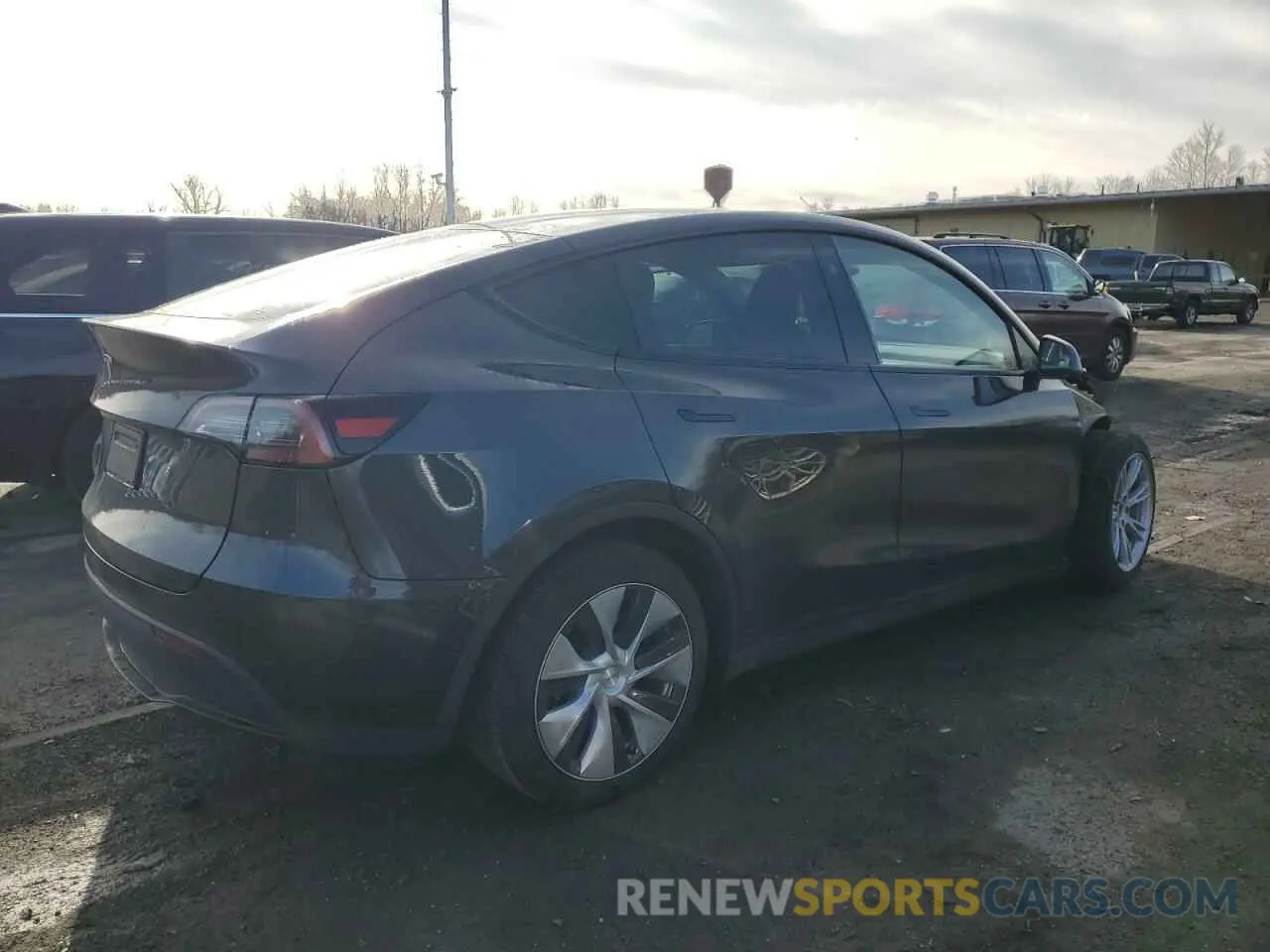 3 Photograph of a damaged car 7SAYGDED1RF016792 TESLA MODEL Y 2024