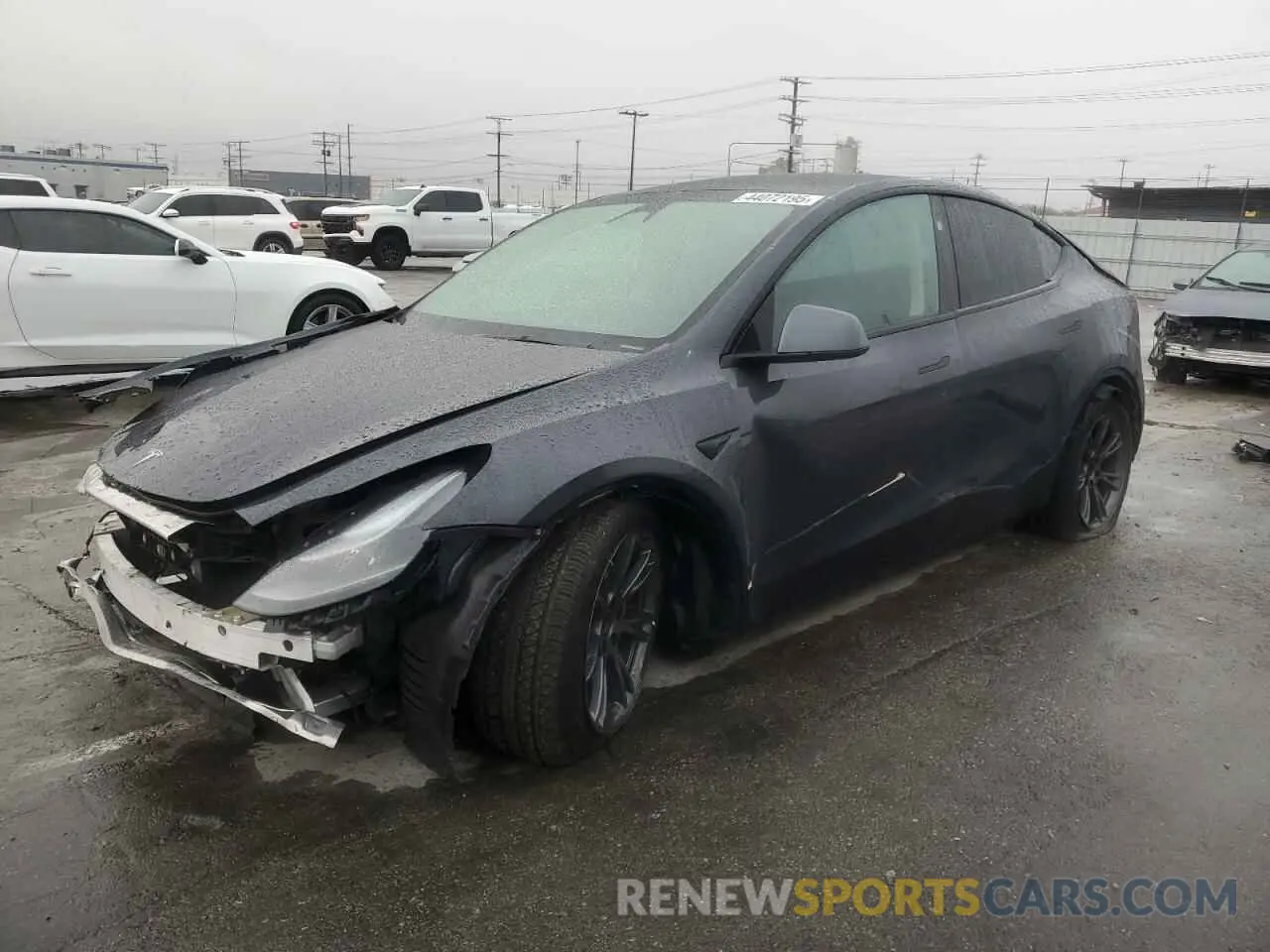 1 Фотография поврежденного автомобиля 7SAYGDED1RF098054 TESLA MODEL Y 2024