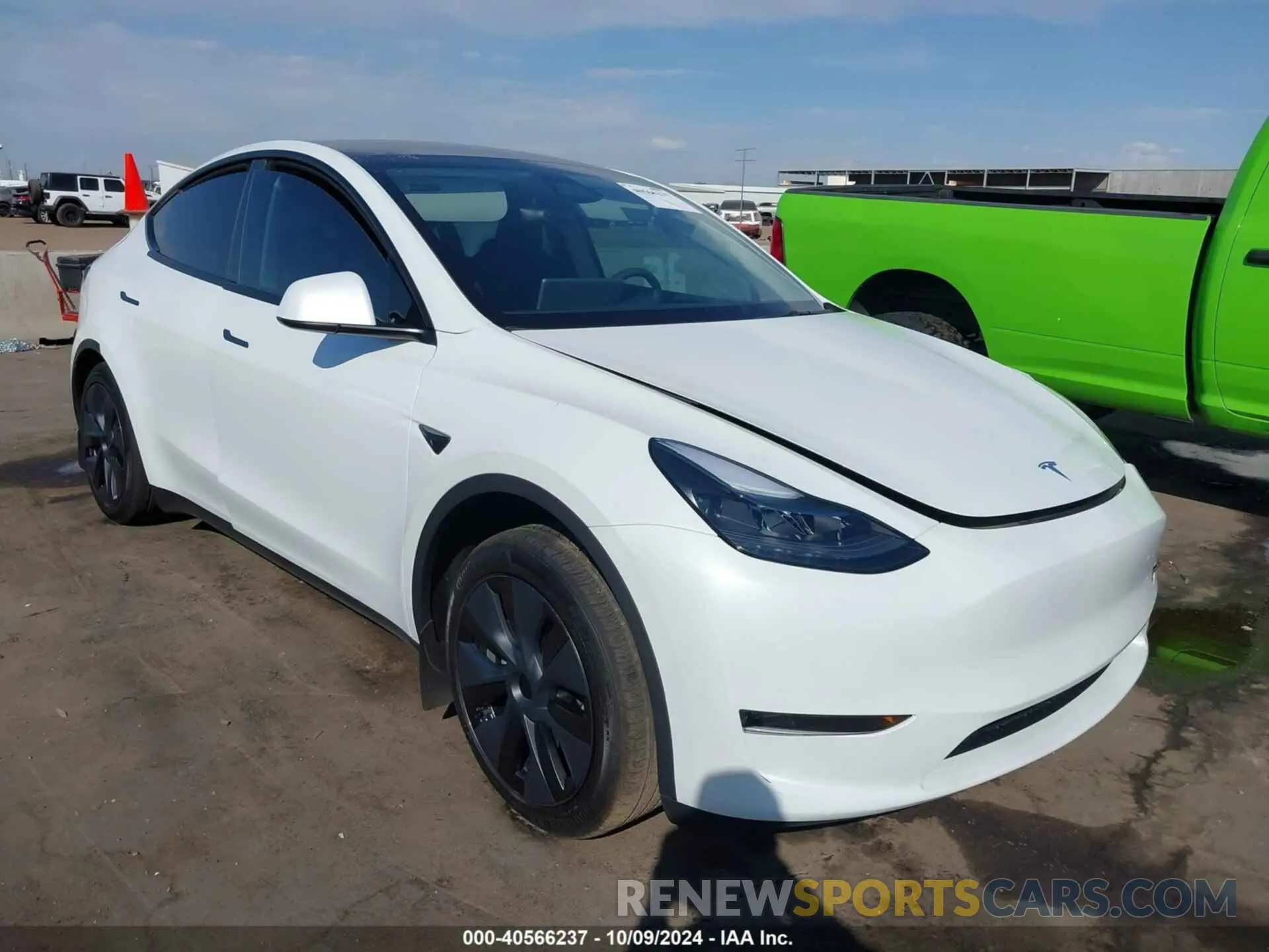 1 Фотография поврежденного автомобиля 7SAYGDED1RF098104 TESLA MODEL Y 2024