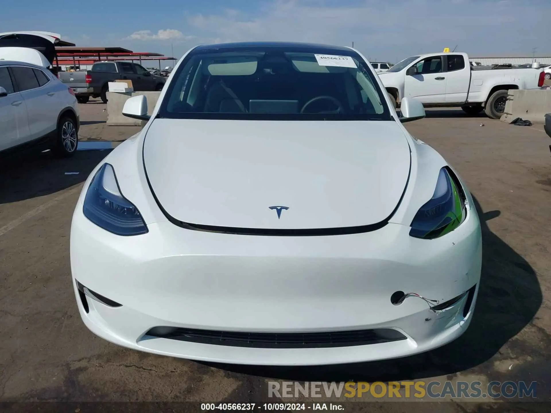 11 Фотография поврежденного автомобиля 7SAYGDED1RF098104 TESLA MODEL Y 2024
