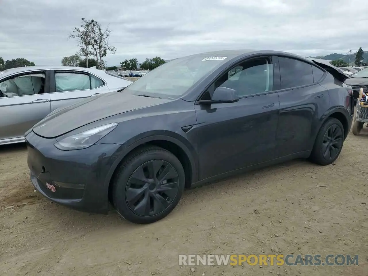1 Фотография поврежденного автомобиля 7SAYGDED1RF177417 TESLA MODEL Y 2024