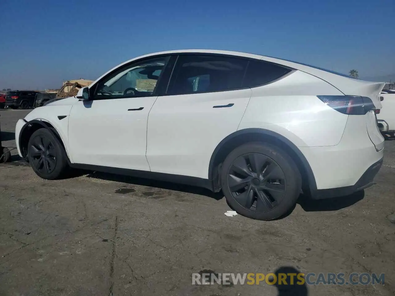 2 Photograph of a damaged car 7SAYGDED1RF212974 TESLA MODEL Y 2024