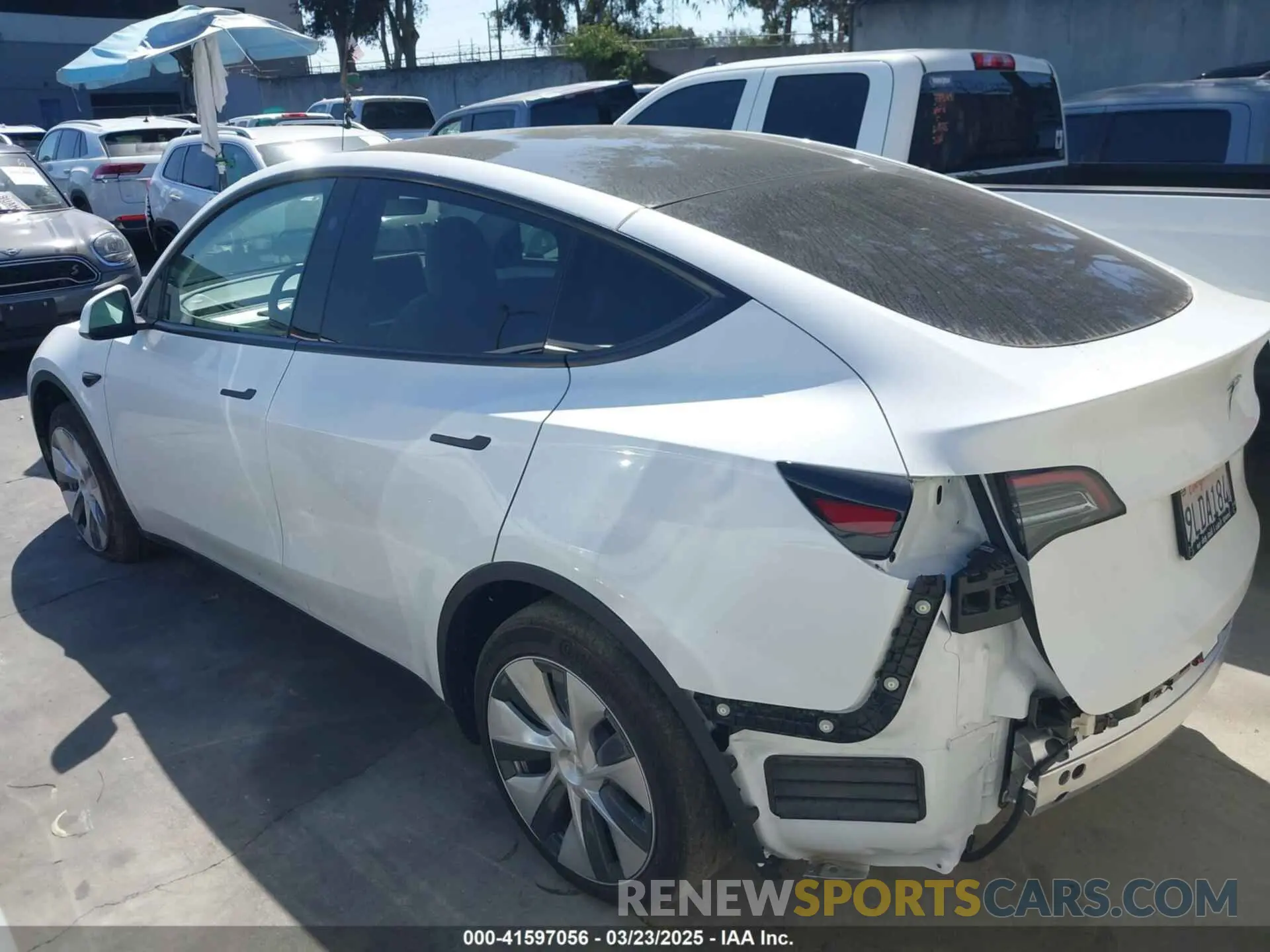 14 Фотография поврежденного автомобиля 7SAYGDED2RF017448 TESLA MODEL Y 2024