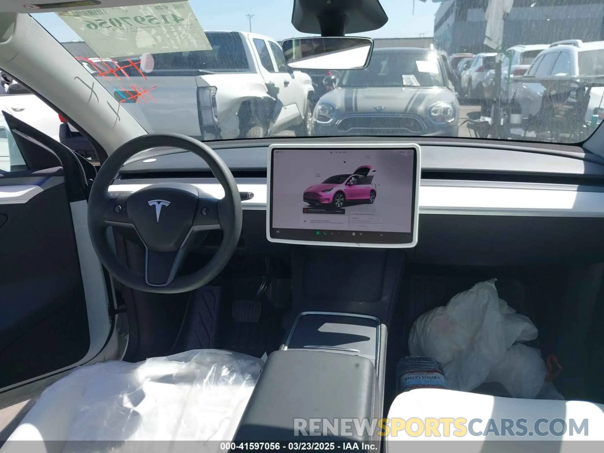 20 Фотография поврежденного автомобиля 7SAYGDED2RF017448 TESLA MODEL Y 2024