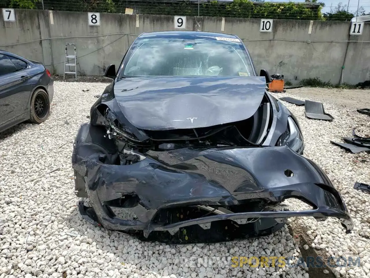 5 Фотография поврежденного автомобиля 7SAYGDED2RF040079 TESLA MODEL Y 2024