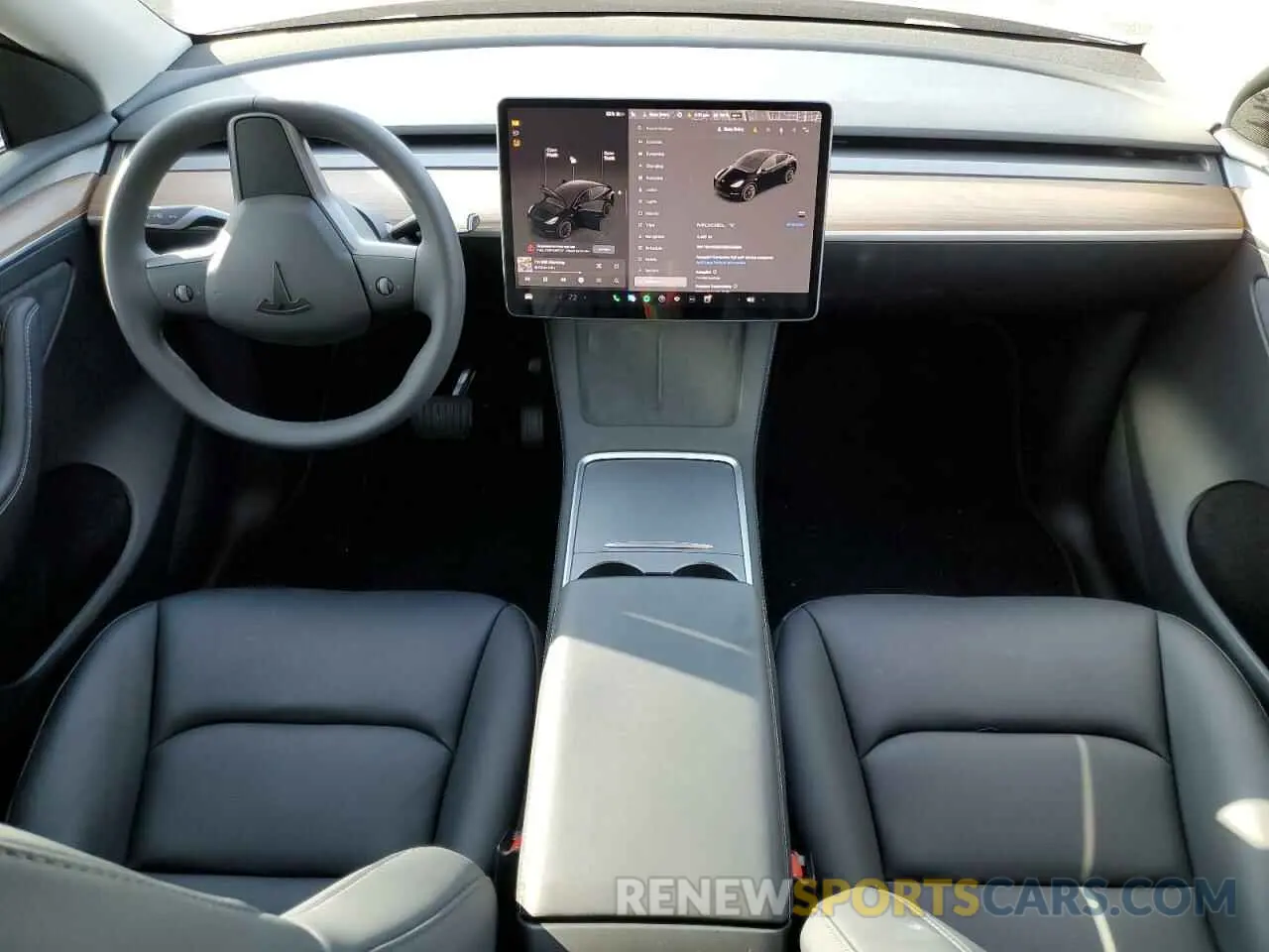 8 Photograph of a damaged car 7SAYGDED2RF045993 TESLA MODEL Y 2024