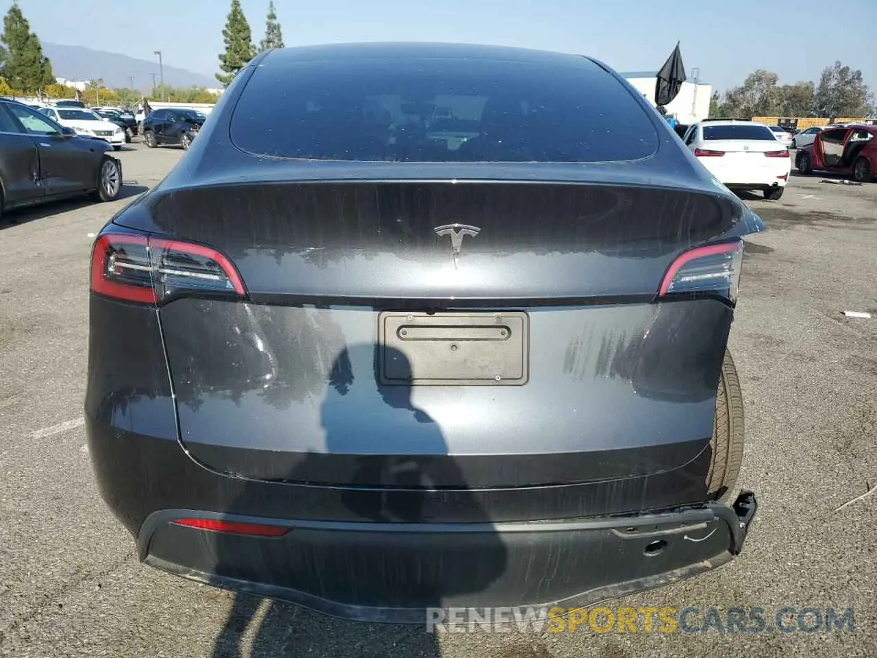 6 Photograph of a damaged car 7SAYGDED4RF032615 TESLA MODEL Y 2024