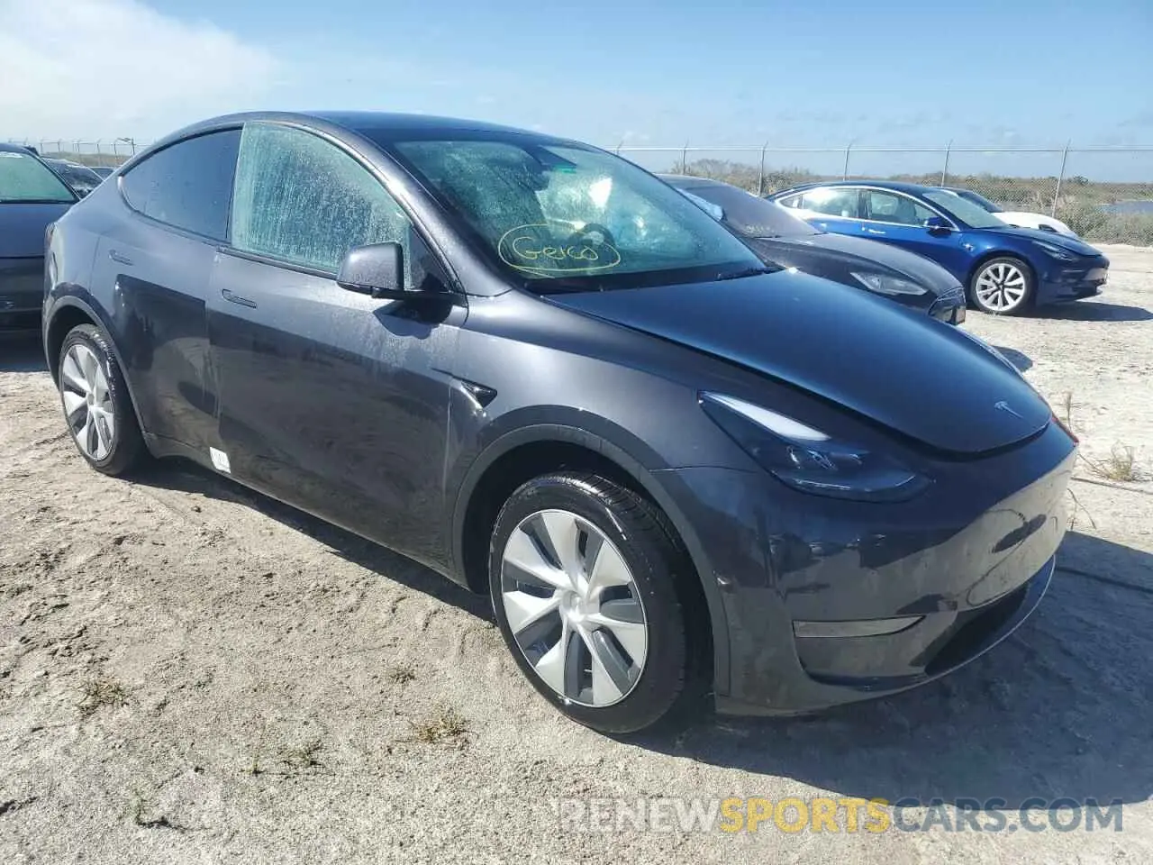 4 Фотография поврежденного автомобиля 7SAYGDED4RF038172 TESLA MODEL Y 2024