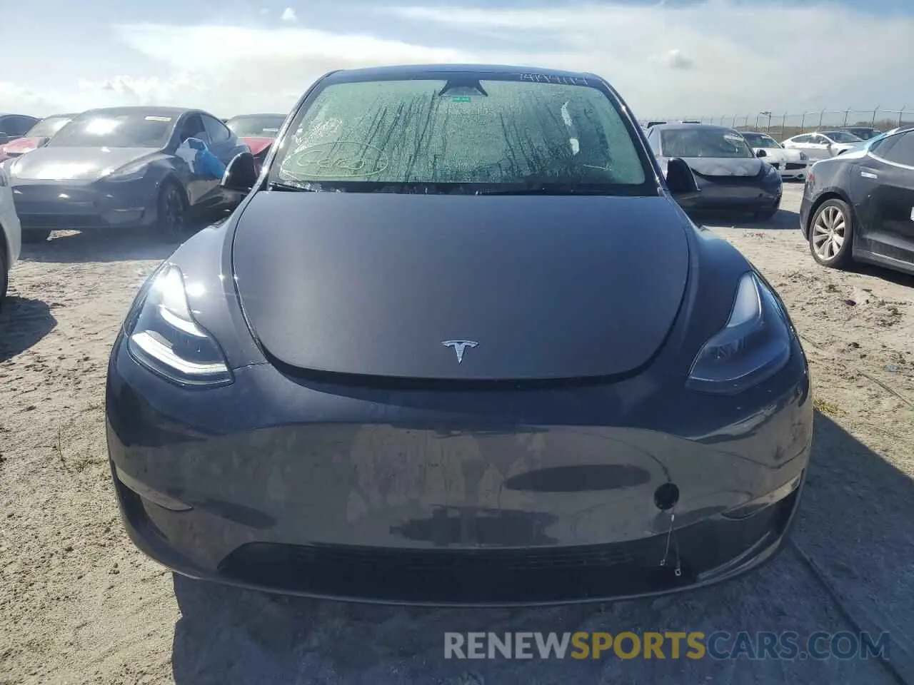 5 Фотография поврежденного автомобиля 7SAYGDED4RF038172 TESLA MODEL Y 2024