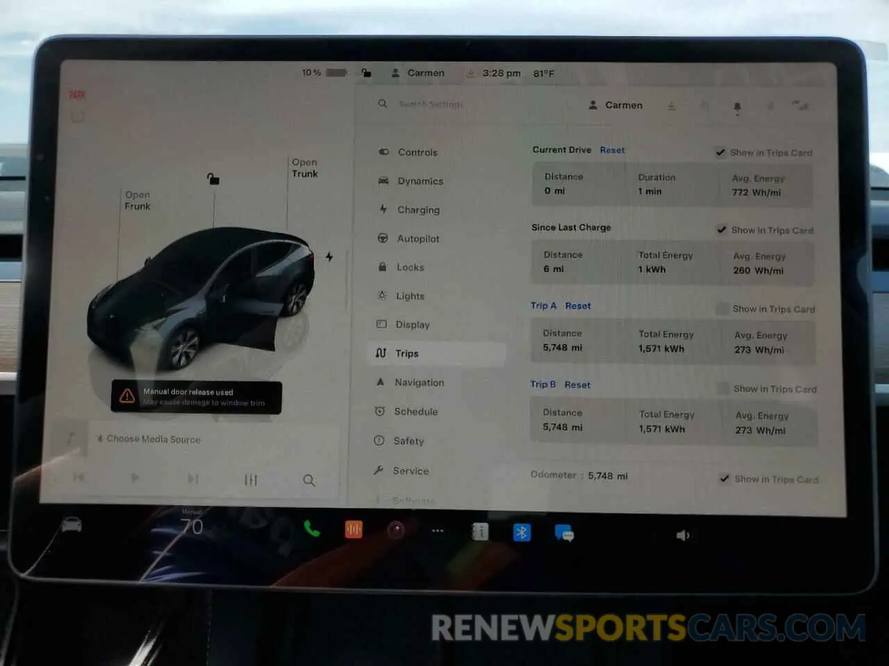 9 Фотография поврежденного автомобиля 7SAYGDED4RF038172 TESLA MODEL Y 2024