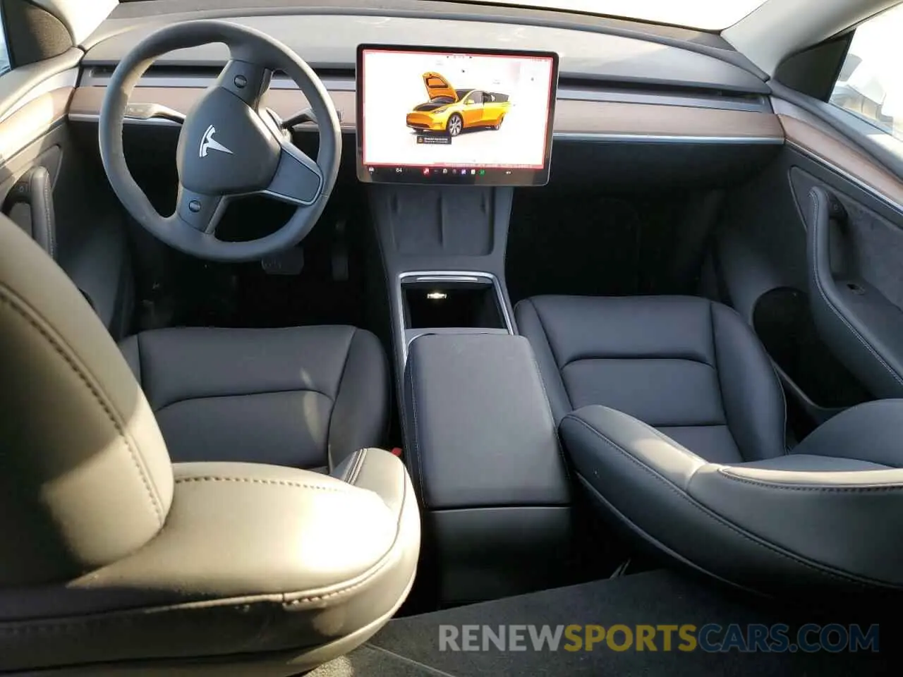 8 Photograph of a damaged car 7SAYGDED5RF017511 TESLA MODEL Y 2024