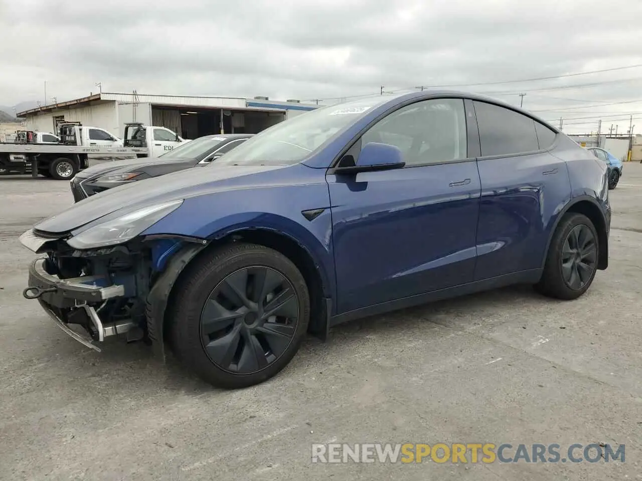 1 Фотография поврежденного автомобиля 7SAYGDED5RF094895 TESLA MODEL Y 2024
