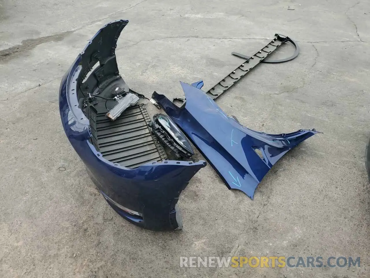 14 Фотография поврежденного автомобиля 7SAYGDED5RF094895 TESLA MODEL Y 2024