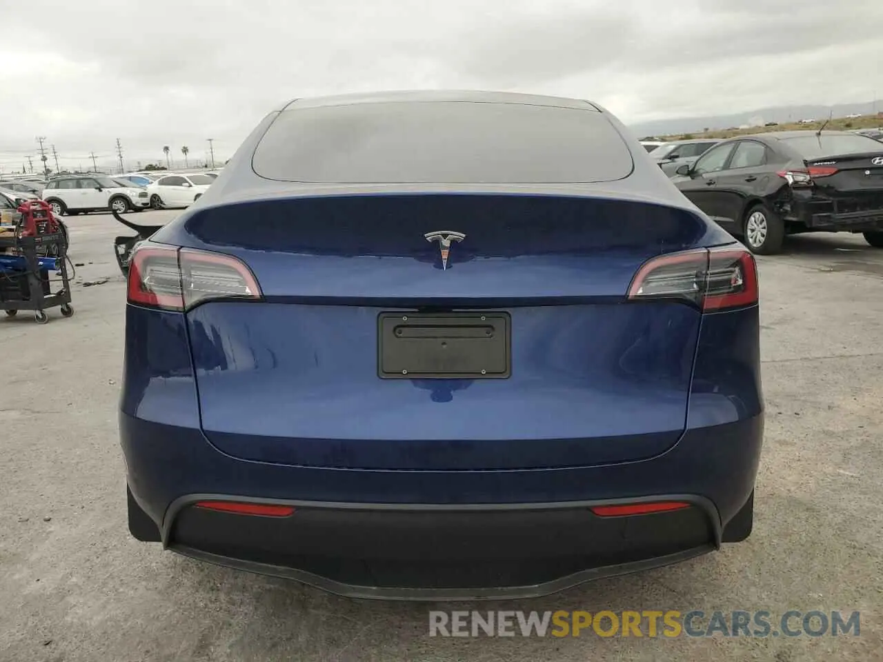6 Фотография поврежденного автомобиля 7SAYGDED5RF094895 TESLA MODEL Y 2024