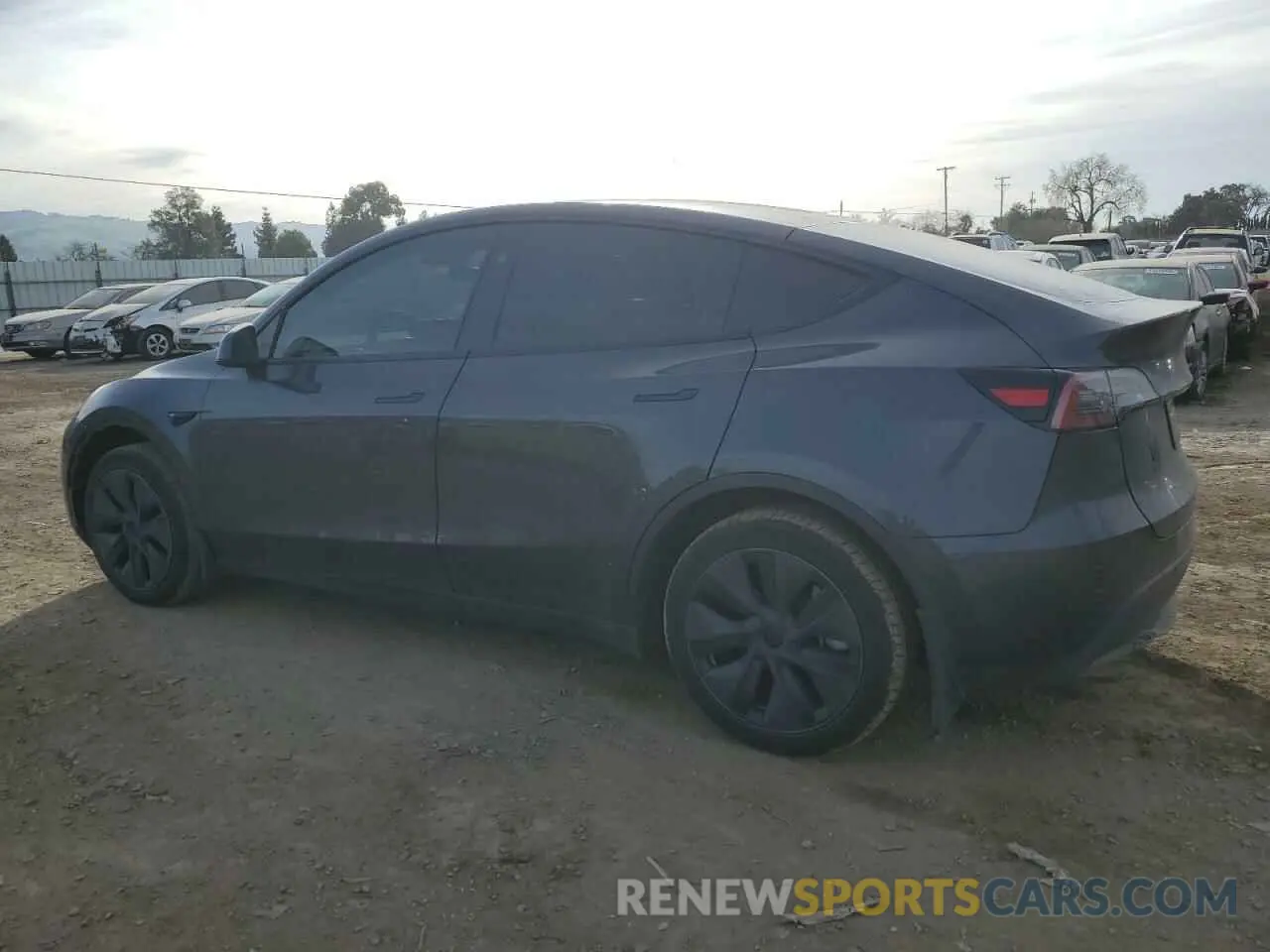 2 Photograph of a damaged car 7SAYGDED5RF105278 TESLA MODEL Y 2024