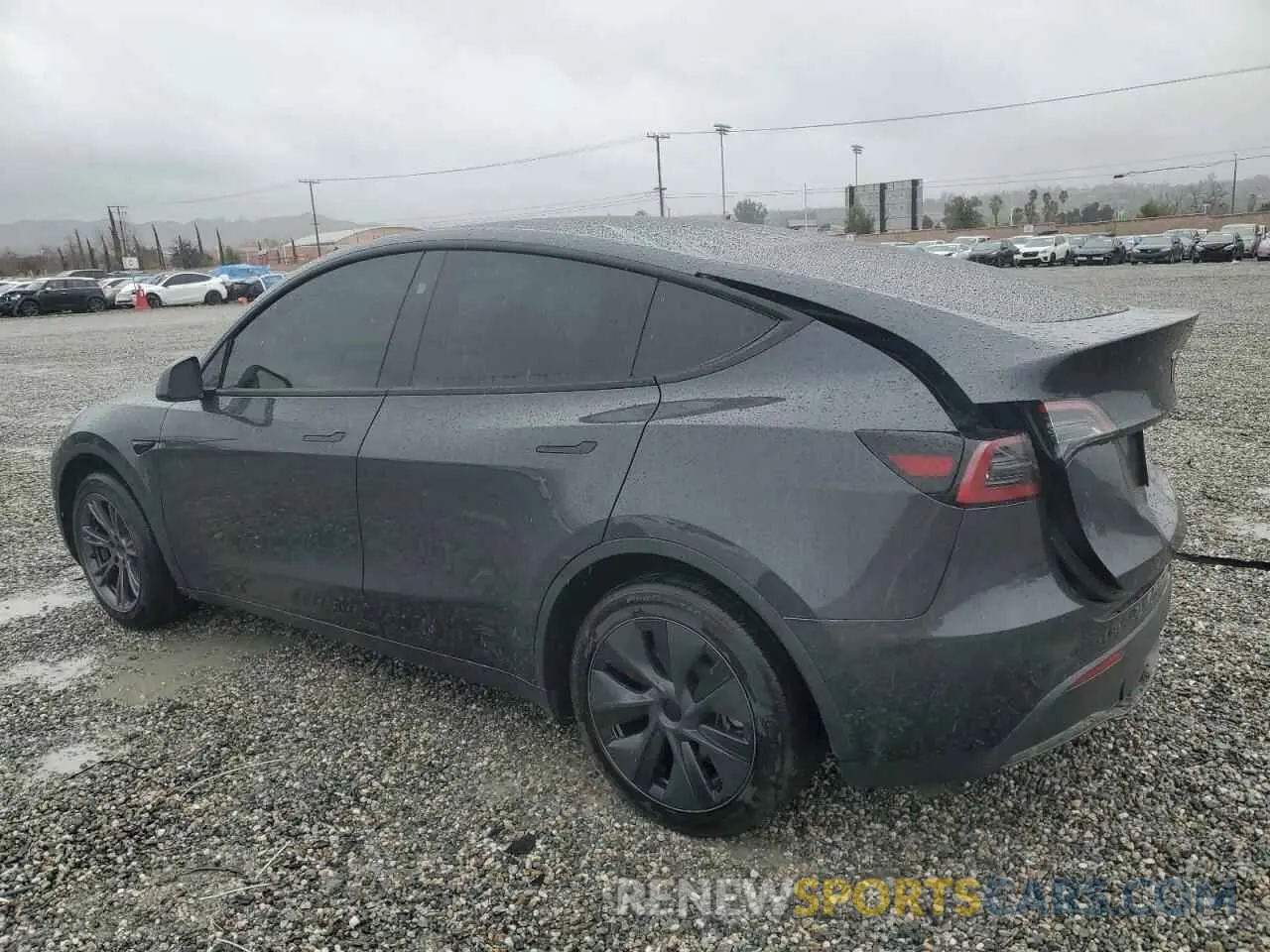 2 Фотография поврежденного автомобиля 7SAYGDED5RF125093 TESLA MODEL Y 2024