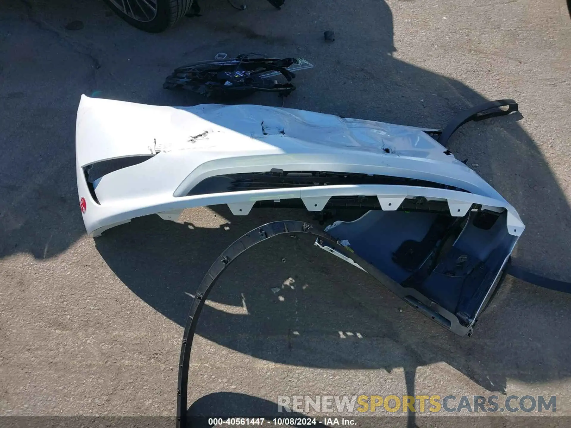 11 Фотография поврежденного автомобиля 7SAYGDED5RF154884 TESLA MODEL Y 2024