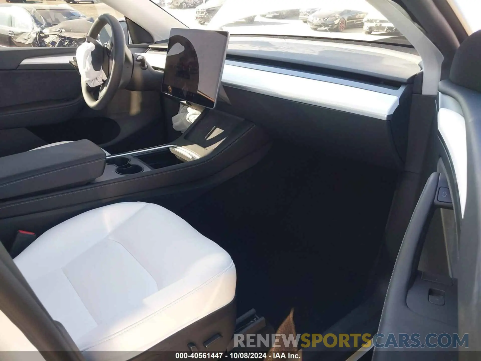 5 Фотография поврежденного автомобиля 7SAYGDED5RF154884 TESLA MODEL Y 2024