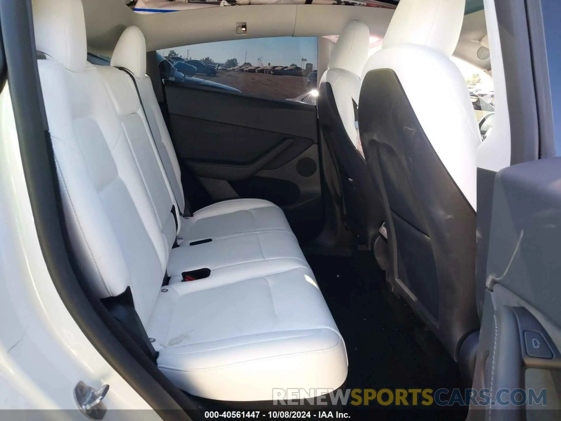 8 Фотография поврежденного автомобиля 7SAYGDED5RF154884 TESLA MODEL Y 2024
