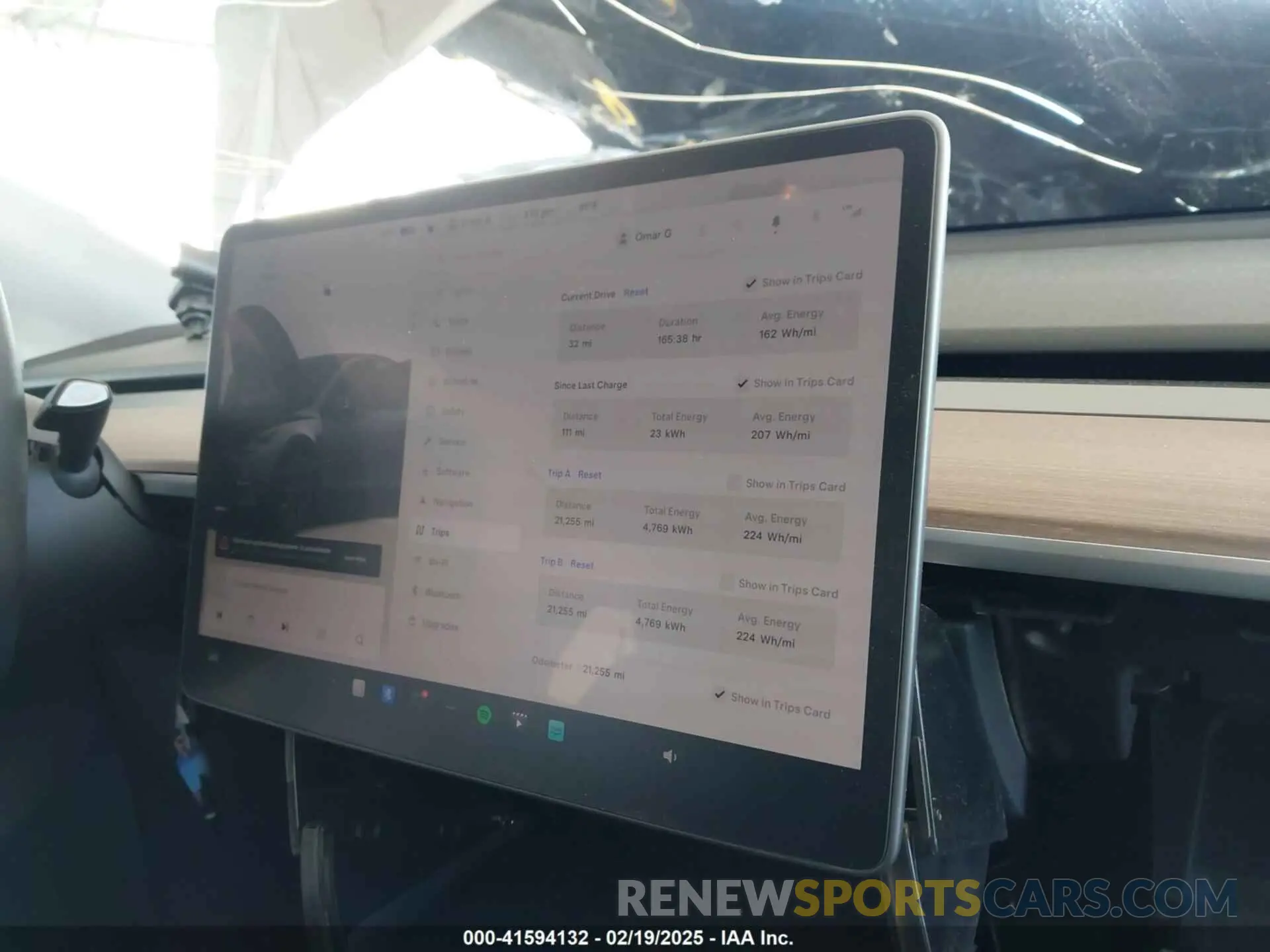 7 Фотография поврежденного автомобиля 7SAYGDED5RF194219 TESLA MODEL Y 2024
