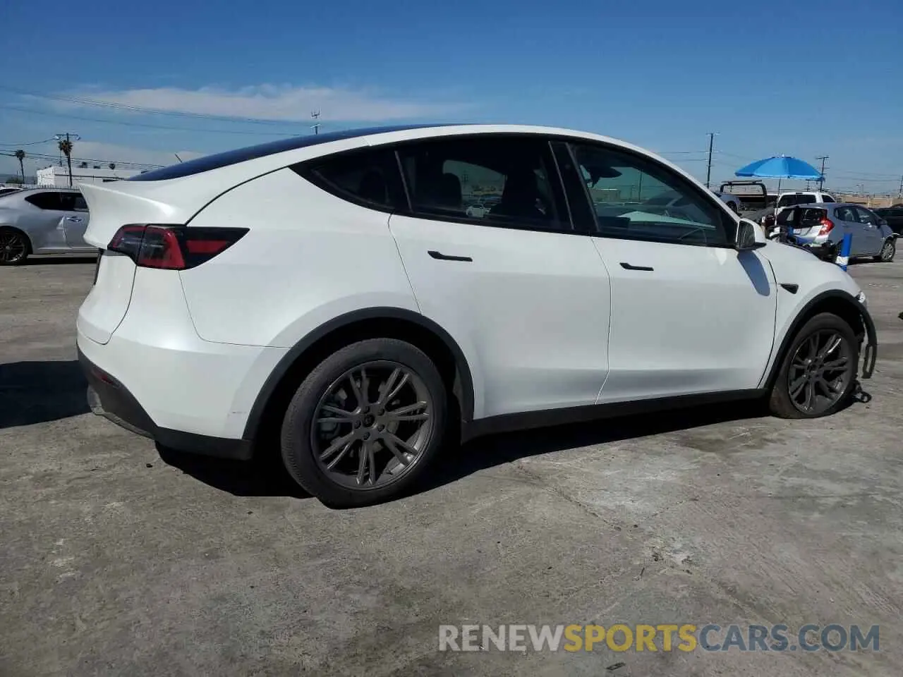 3 Фотография поврежденного автомобиля 7SAYGDED5RF196309 TESLA MODEL Y 2024