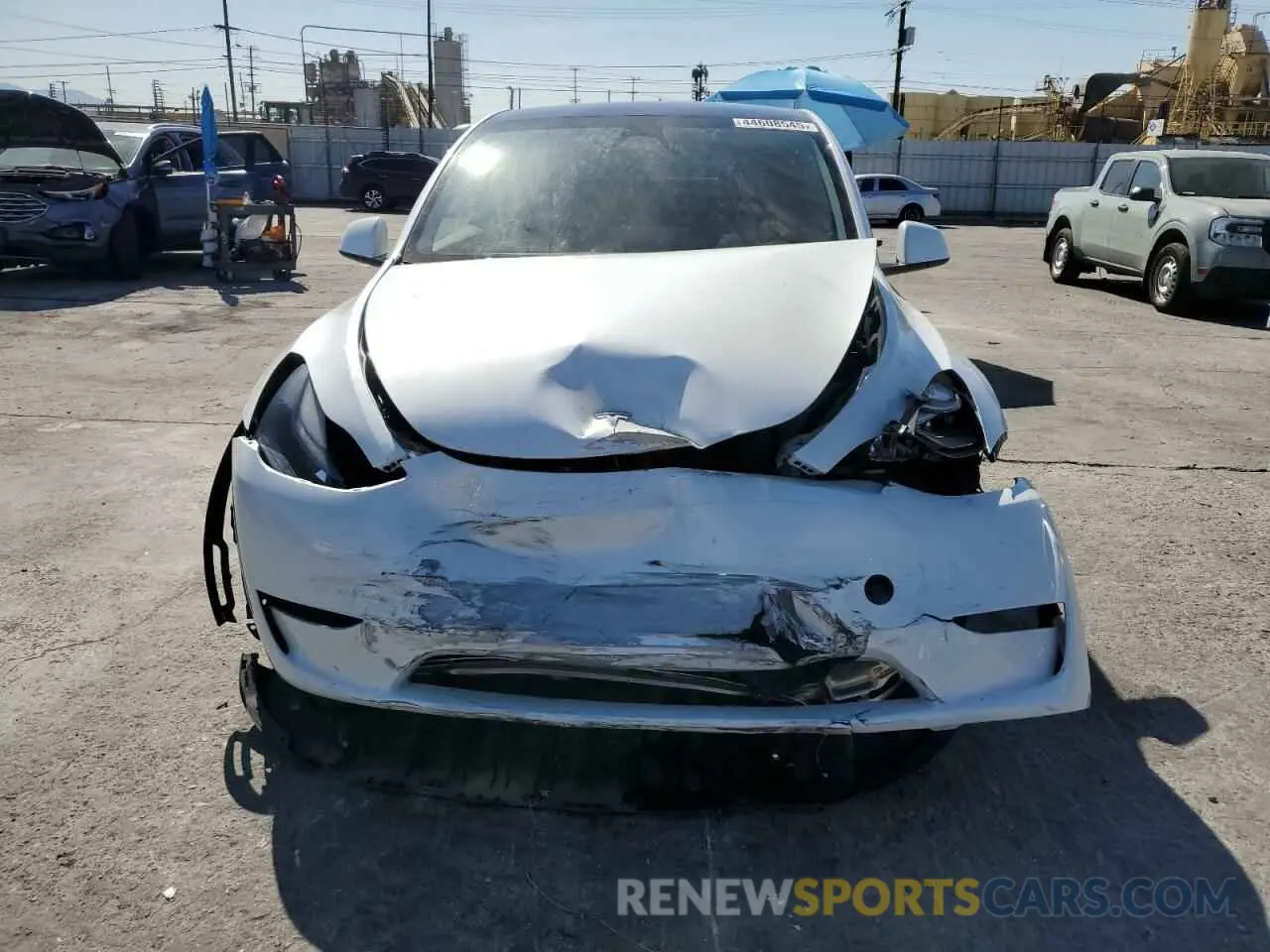 5 Фотография поврежденного автомобиля 7SAYGDED5RF196309 TESLA MODEL Y 2024