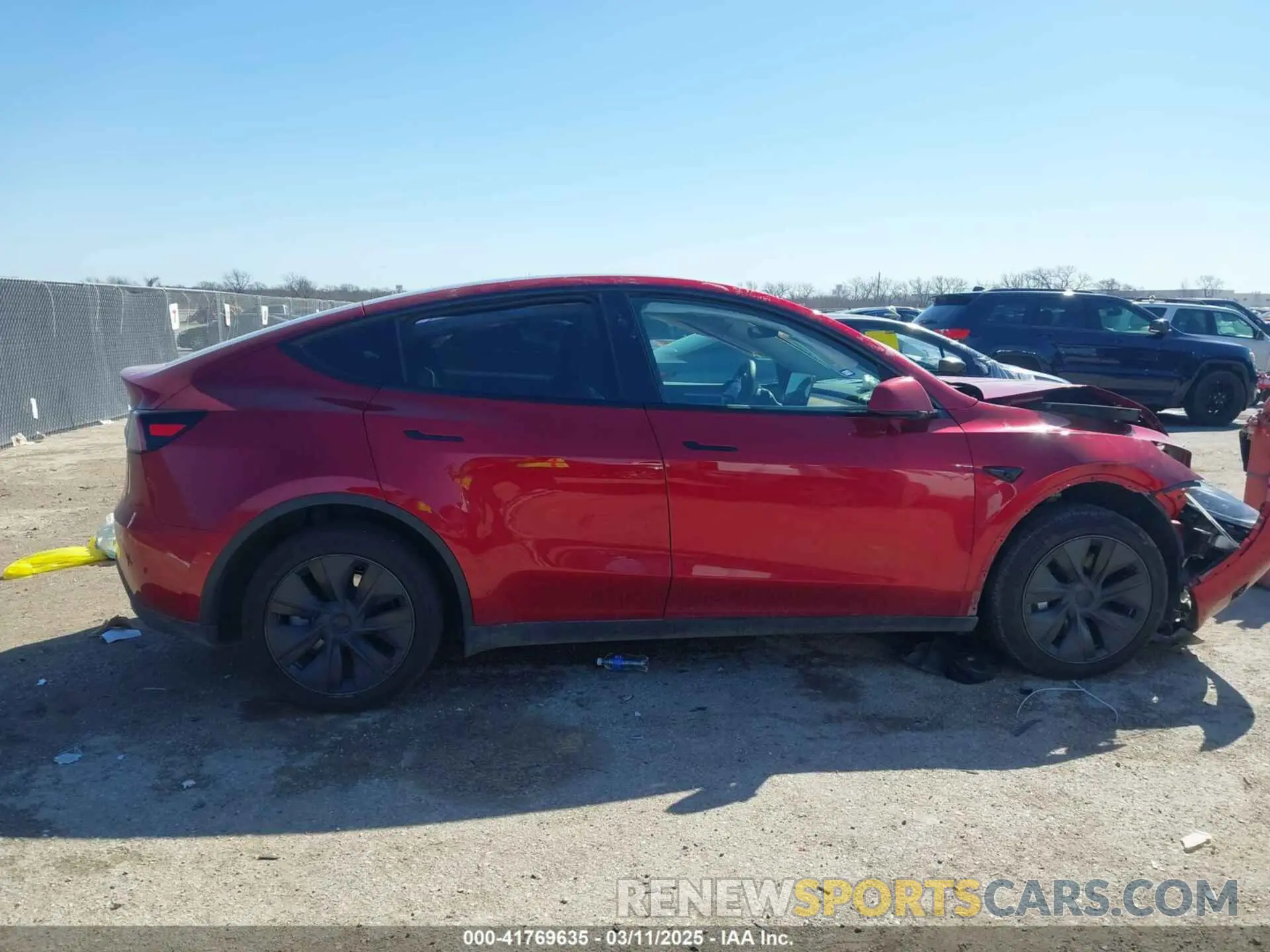 12 Photograph of a damaged car 7SAYGDED6RA300819 TESLA MODEL Y 2024
