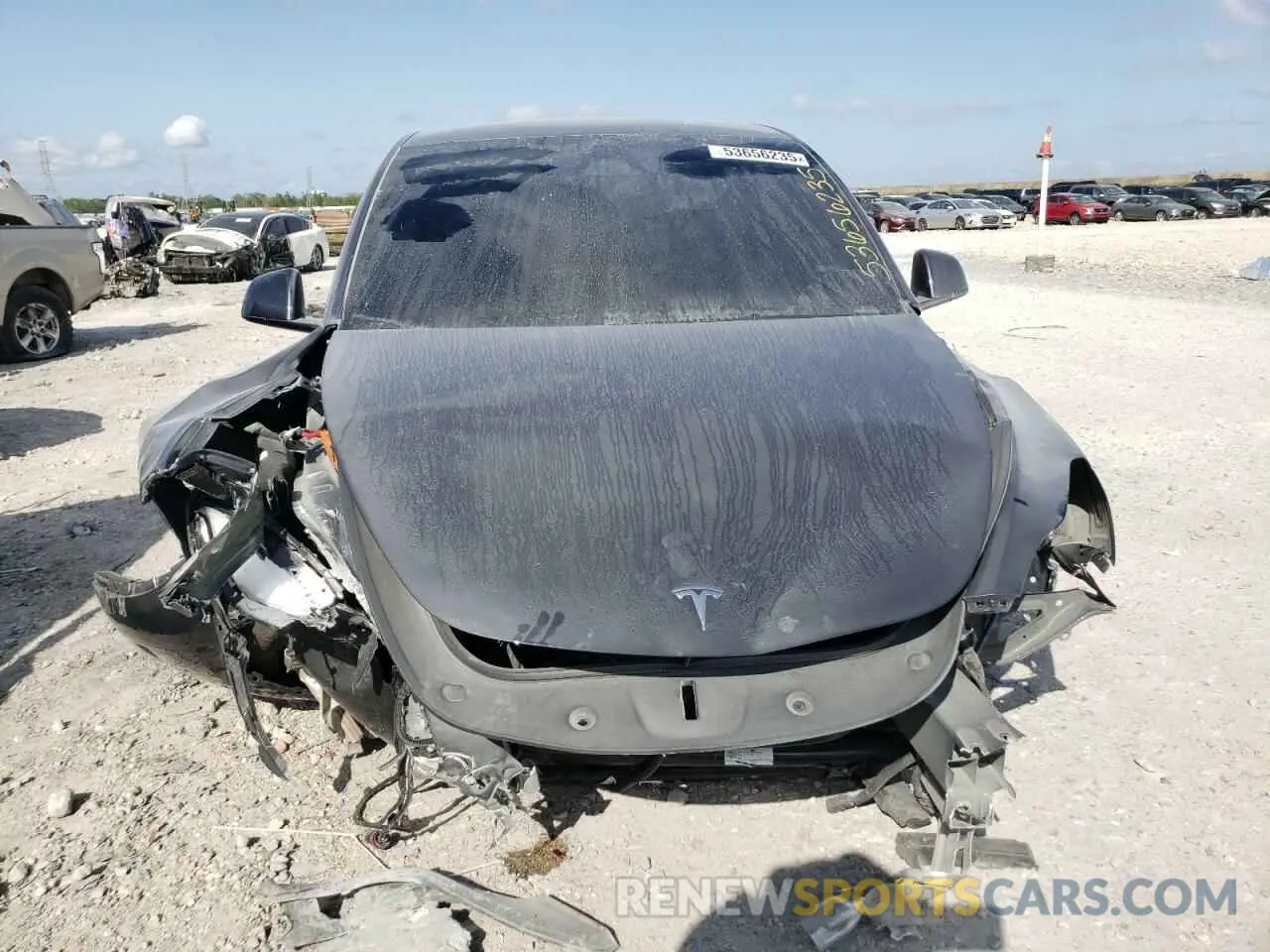 5 Фотография поврежденного автомобиля 7SAYGDED6RA329124 TESLA MODEL Y 2024