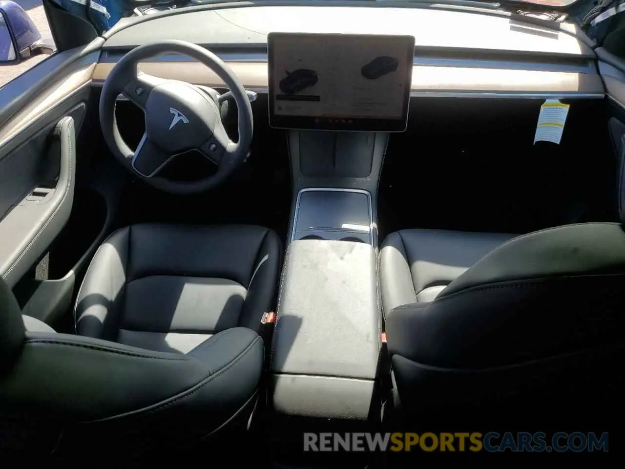 8 Фотография поврежденного автомобиля 7SAYGDED6RF083842 TESLA MODEL Y 2024