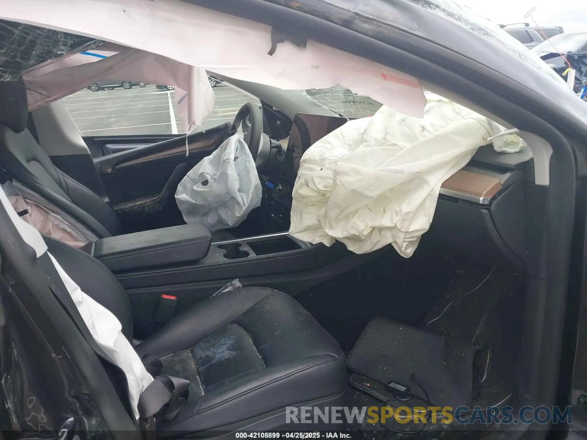5 Фотография поврежденного автомобиля 7SAYGDED6RF151881 TESLA MODEL Y 2024