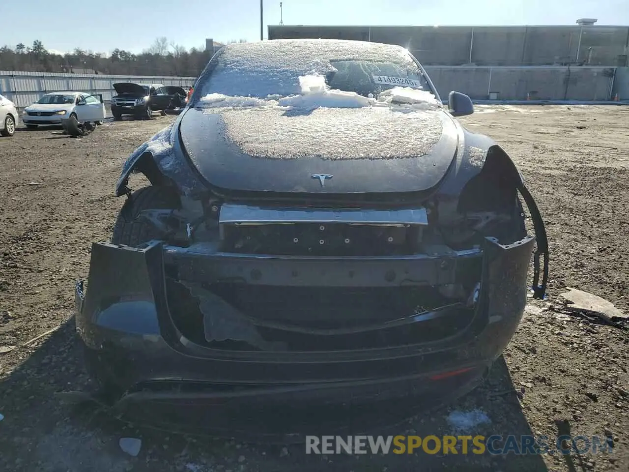 5 Фотография поврежденного автомобиля 7SAYGDED6RF161715 TESLA MODEL Y 2024